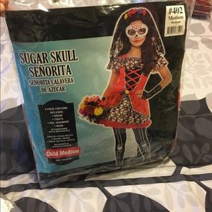 Sugar skull señorita costume